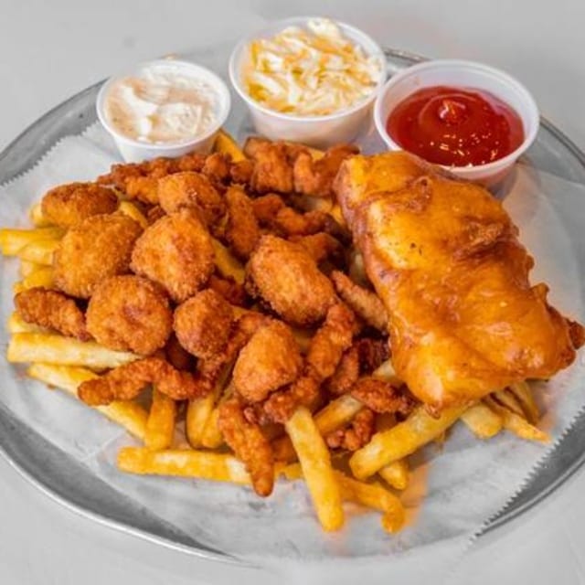 Seafood Dinner.