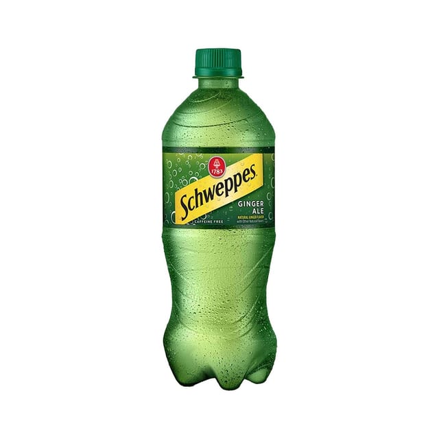 Schweppes Ginger Ale - 20oz Bottle.