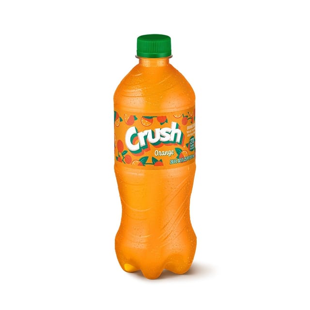 Crush Orange - 20oz Bottle.