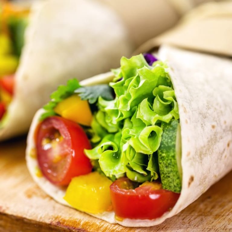 Delicious Greek Wrap: A Mediterranean Delight
