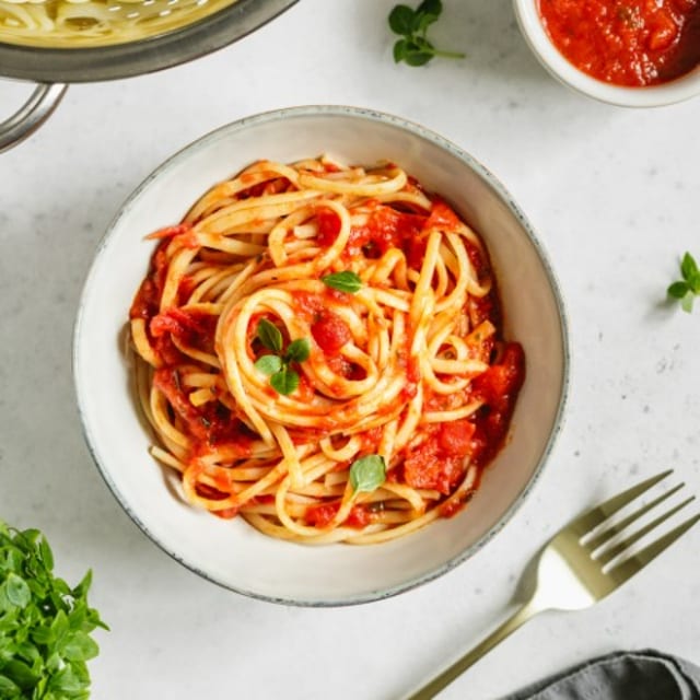 Plain Pasta.