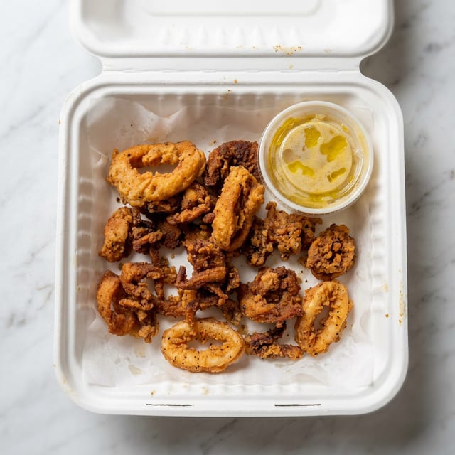 Calamari Basket.
